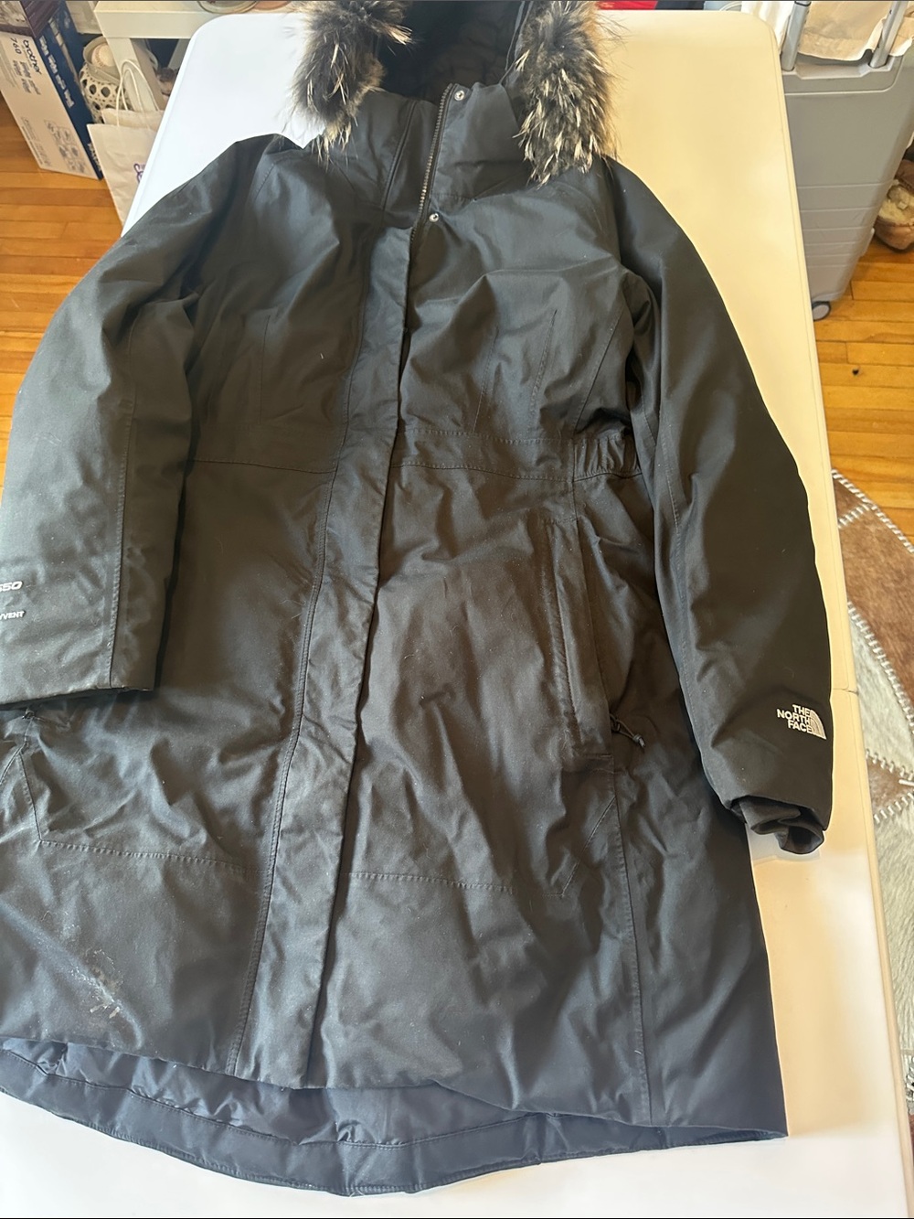 The North Face Black Women's Long Insulated Parka
